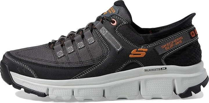 SKECHERS Summits AT Hands Free Slip-In Men's Shoes Taupe/Black : 8 D - Medium, Synthetic - Image 11