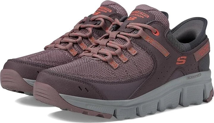 SKECHERS Summits At Hands Free Slip-Ins Women's Shoes Burgundy : 8.5 B - Medium, Leather/Rubber