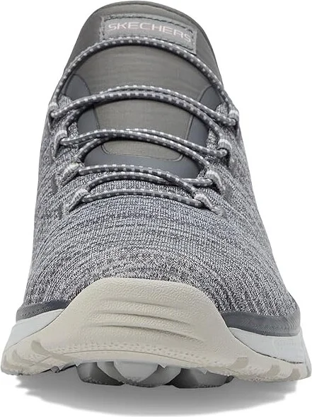 SKECHERS Summits At Sespe Hands Free Slip-Ins Women's Shoes Grey Pink : 5.5 B - Medium, Rubber - Image 5