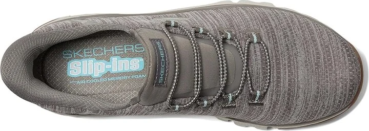SKECHERS Summits At Sespe Hands Free Slip-Ins Women's Shoes Grey Pink : 5.5 B - Medium, Rubber - Image 7