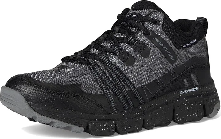 SKECHERS Summits At - Wynnwood Waterproof Women's Shoes Charcoal/Black : 6.5 B - Medium - Image 5