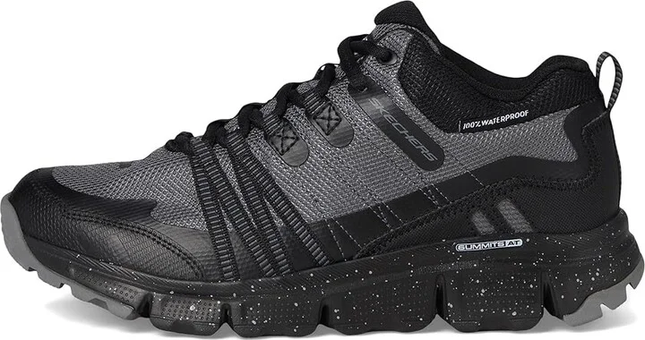 SKECHERS Summits At - Wynnwood Waterproof Women's Shoes Charcoal/Black : 6.5 B - Medium - Image 6