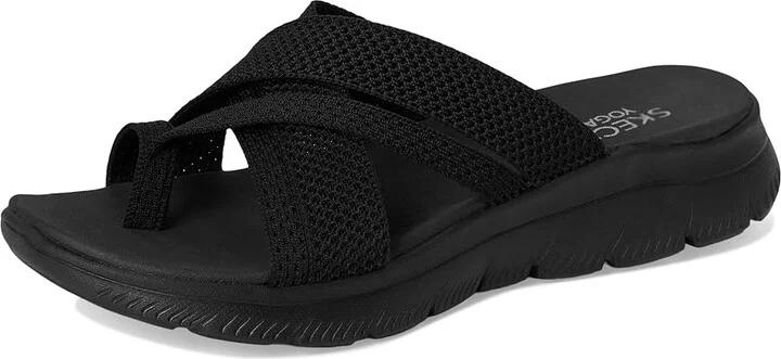 SKECHERS Summits - Fantasy Walk Women's Sandals Black/Black : 7 B - Medium - Image 5
