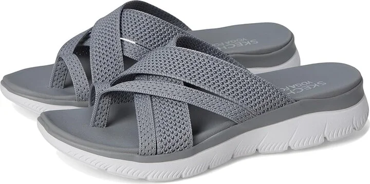 SKECHERS Summits - Fantasy Walk Women's Sandals Gray : 9 B - Medium