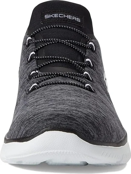 SKECHERS Summits - Hands Free Slip-Ins Women's Shoes Black/White : 5 B - Medium, Textile - Image 5
