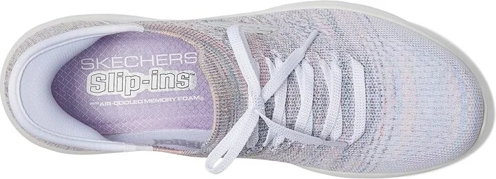 SKECHERS Summits Hands Free Slip-INS Women's Shoes White : 6 B - Medium - Image 2