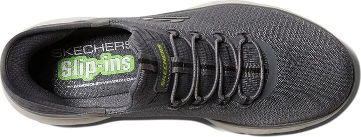 SKECHERS Summits High Range Hands Free Slip-Ins Men's Shoes Charcoal : 7 D - Medium, Textile - Image 2