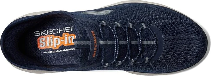 SKECHERS Summits High Range Hands Free Slip-Ins Men's Shoes Navy : 6.5 D - Medium, Textile - Image 2