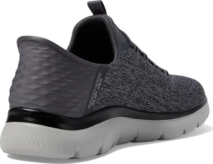 SKECHERS Summits Key Pace Hands Free Slip-In Men's Shoes Charcoal/Black : 8.5 D - Medium, Rubber - Image 4