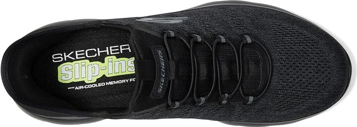 SKECHERS Summits Key Pace Hands Free Slip-In Men's Shoes Charcoal/Black : 8.5 D - Medium, Rubber - Image 7