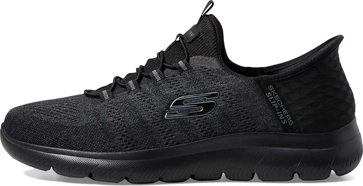 SKECHERS Summits Key Pace Hands Free Slip-In Men's Shoes Charcoal/Black : 8.5 D - Medium, Rubber - Image 11