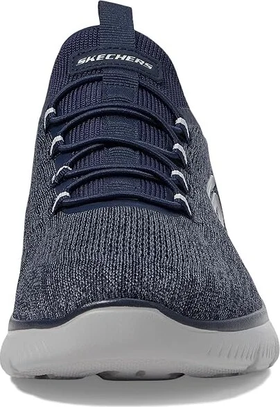 SKECHERS Summits Key Pace Hands Free Slip-In Men's Shoes Navy : 8 EE - Wide, Rubber - Image 5