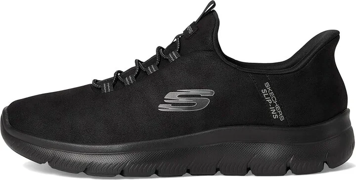 SKECHERS Summits Korlo Hands Free Slip-In Men's Shoes Black/Black : 14 D - Medium - Image 6