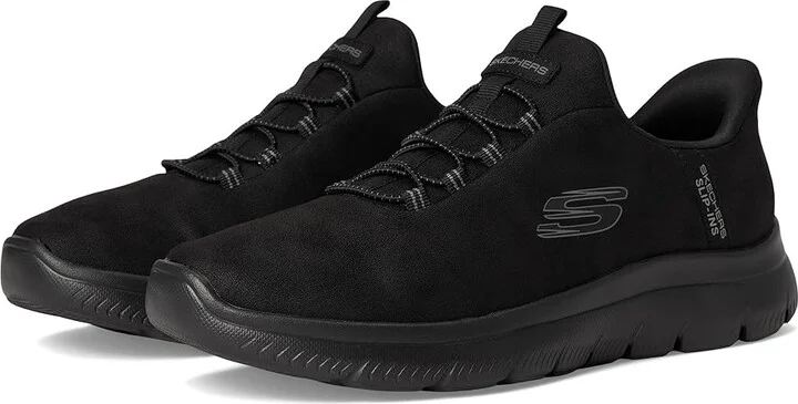 SKECHERS Summits Korlo Hands Free Slip-In Men's Shoes Black/Black : 14 D - Medium
