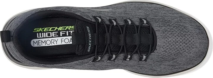 SKECHERS Summits Louvin Men's Shoes Black/White : 11.5 D - Medium, Textile - Image 2