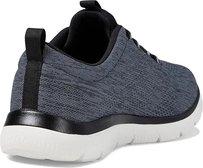 SKECHERS Summits Louvin Men's Shoes Black/White : 11.5 D - Medium, Textile - Image 4