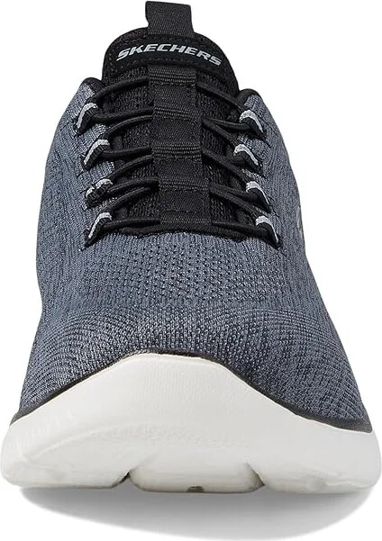 SKECHERS Summits Louvin Men's Shoes Black/White : 11.5 D - Medium, Textile - Image 5