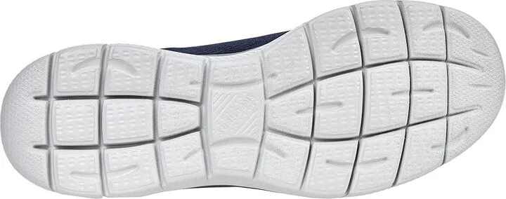 SKECHERS Summits Louvin Men's Shoes Navy : 8 E - Wide, Textile - Image 3
