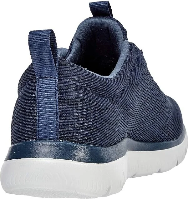 SKECHERS Summits Louvin Men's Shoes Navy : 8 E - Wide, Textile - Image 4