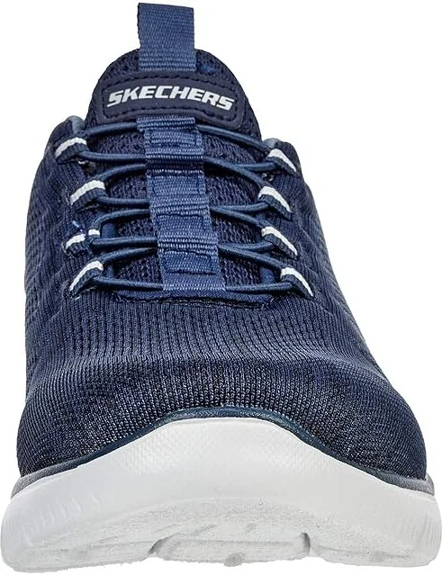 SKECHERS Summits Louvin Men's Shoes Navy : 8 E - Wide, Textile - Image 5
