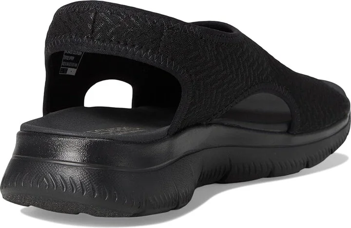 SKECHERS Summits - Outta Here Women's Sandals Black/Black : 7 B - Medium - Image 4