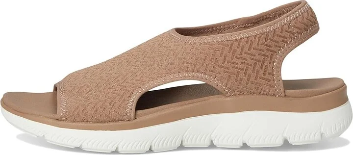 SKECHERS Summits - Outta Here Women's Sandals Mocha : 9 B - Medium - Image 6