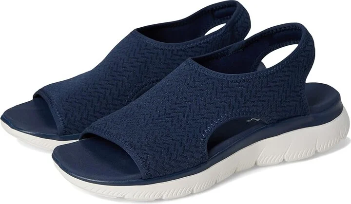 SKECHERS Summits - Outta Here Women's Sandals Navy : 11 B - Medium
