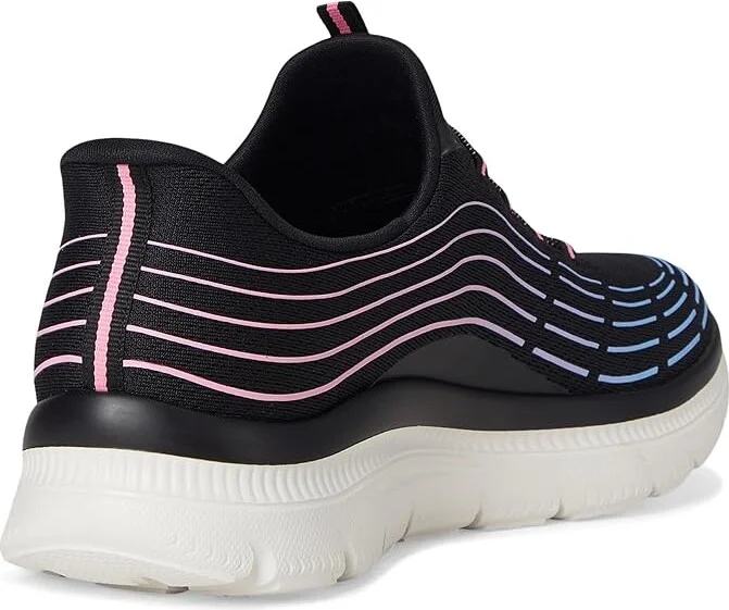 SKECHERS Summits Plus Hands Free Slip-INS Women's Shoes Black : 7 B - Medium, Synthetic - Image 4
