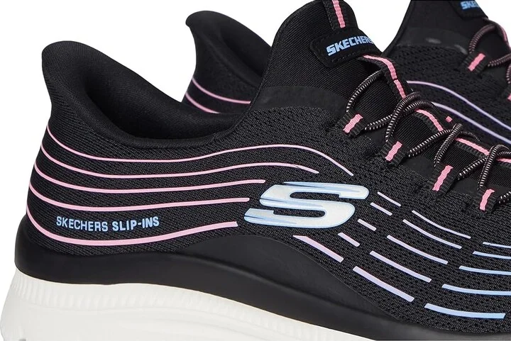 SKECHERS Summits Plus Hands Free Slip-INS Women's Shoes Black : 7 B - Medium, Synthetic - Image 7