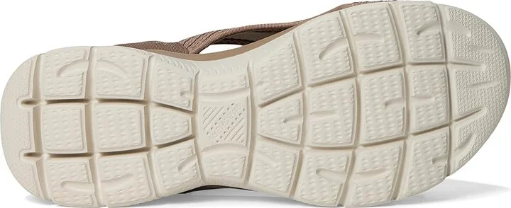 SKECHERS Summits - Sweetly Evolved Women's Sandals Mocha : 5.5 B - Medium, Leather/Rubber/Textile - Image 3