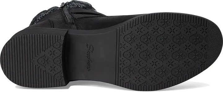 SKECHERS Tenley - Dreaming Of Fall Women's Boots Black : 7 B - Medium, Lace/Rubber/Textile - Image 3
