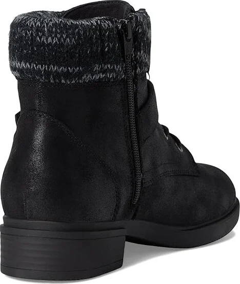SKECHERS Tenley - Dreaming Of Fall Women's Boots Black : 7 B - Medium, Lace/Rubber/Textile - Image 4