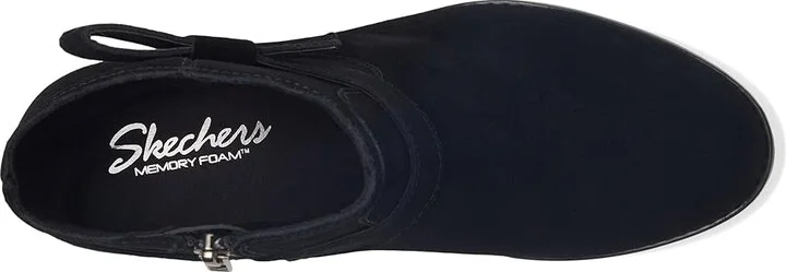SKECHERS Texas - Westernville Women's Boots Black/Black : 7 B - Medium, Rubber/Suede/Textile - Image 2