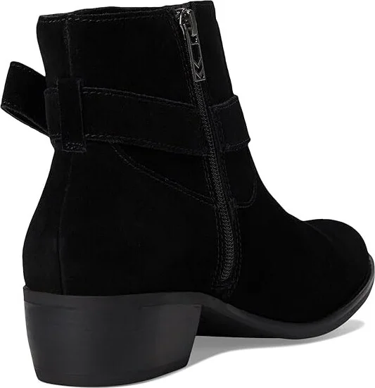 SKECHERS Texas - Westernville Women's Boots Black/Black : 7 B - Medium, Rubber/Suede/Textile - Image 4