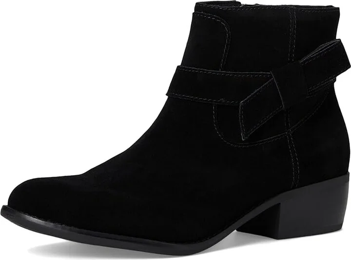 SKECHERS Texas - Westernville Women's Boots Black/Black : 7 B - Medium, Rubber/Suede/Textile - Image 5