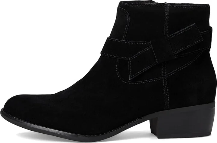 SKECHERS Texas - Westernville Women's Boots Black/Black : 7 B - Medium, Rubber/Suede/Textile - Image 6