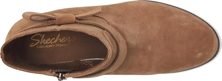 SKECHERS Texas - Westernville Women's Boots Chestnut : 6 B - Medium, Rubber/Suede/Textile - Image 2