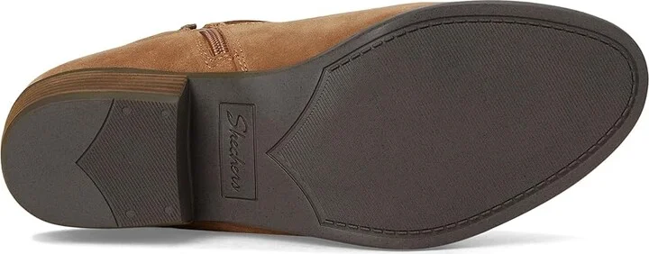 SKECHERS Texas - Westernville Women's Boots Chestnut : 6 B - Medium, Rubber/Suede/Textile - Image 3