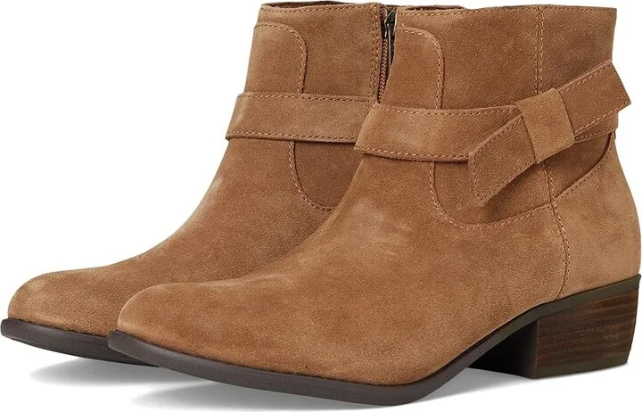 SKECHERS Texas - Westernville Women's Boots Chestnut : 6 B - Medium, Rubber/Suede/Textile
