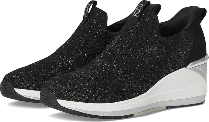 SKECHERS The Triple Wedge Women's Shoes Black : 7.5 B - Medium, Textile