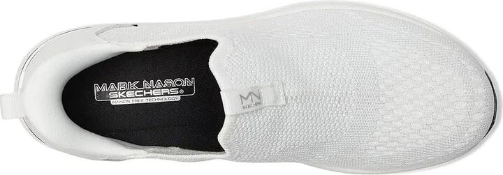SKECHERS The Triple Wedge Women's Shoes White : 7.5 B - Medium, Textile - Image 2