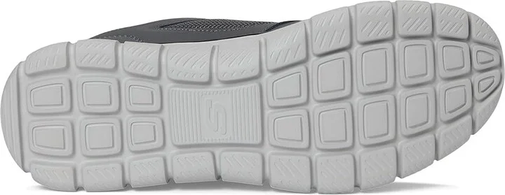 SKECHERS Track Ezral Hands Free Slip-in Men's Shoes Charcoal : 9 D - Medium, Synthetic - Image 3