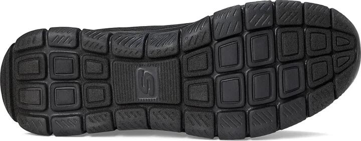 SKECHERS Track Leshur Men's Shoes Black/Black : 8 EE - Wide - Image 3