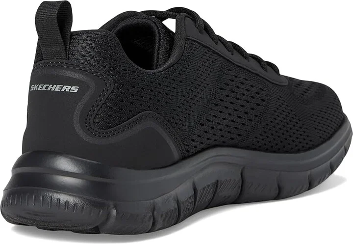SKECHERS Track Leshur Men's Shoes Black/Black : 8 EE - Wide - Image 4