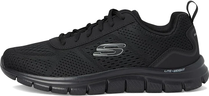 SKECHERS Track Leshur Men's Shoes Black/Black : 8 EE - Wide - Image 6