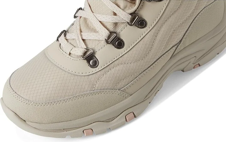 SKECHERS Trego - Stormie Women's Rain Boots Natural : 7.5 B - Medium, Rubber/Textile - Image 2