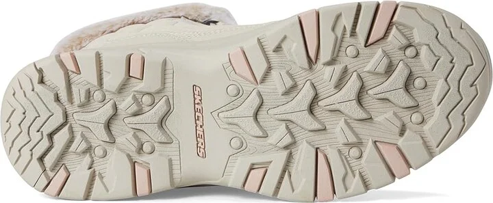 SKECHERS Trego - Stormie Women's Rain Boots Natural : 7.5 B - Medium, Rubber/Textile - Image 3