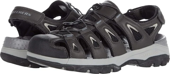 SKECHERS Tresmen - Outseen Men's Shoes Gray : 7 D - Medium, Synthetic