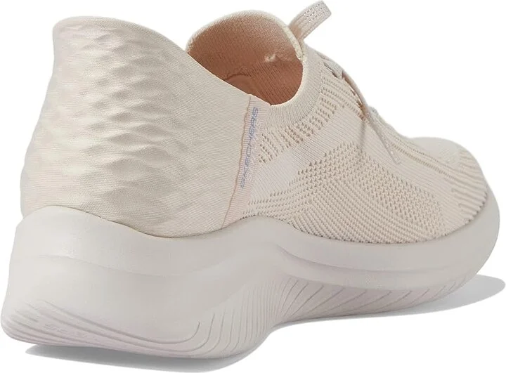 SKECHERS Ultra Flex 3.0 - Brilliant Hands Free Slip-Ins Women's Shoes Natural : 5 C - Wide, Synthetic - Image 3