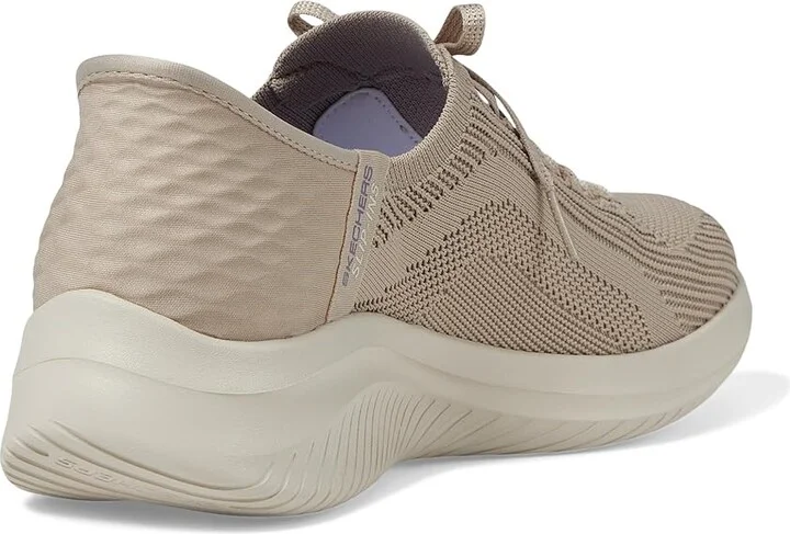 SKECHERS Ultra Flex 3.0 - Brilliant Hands Free Slip-Ins Women's Shoes Taupe : 5 B - Medium, Synthetic - Image 4